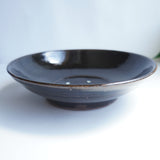 中嶋窯 7寸黒釉鉢