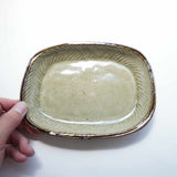 中嶋窯 長方皿(19cm)B