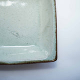 中嶋窯 7寸白掛け角鉢