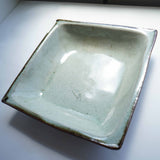 中嶋窯 7寸白掛け角鉢