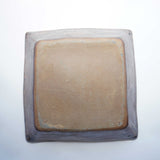 中嶋窯 7寸白掛け角鉢