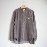 STANDARD SHIRT(スタンダードシャツ) Band Collar Shirt  Corduroy