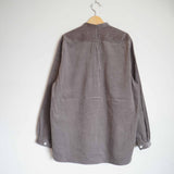 STANDARD SHIRT(スタンダードシャツ) Band Collar Shirt  Corduroy