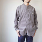 STANDARD SHIRT(スタンダードシャツ) Band Collar Shirt  Corduroy