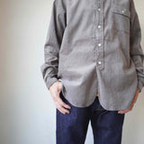 STANDARD SHIRT(スタンダードシャツ) Band Collar Shirt  Corduroy