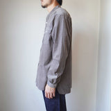 STANDARD SHIRT(スタンダードシャツ) Band Collar Shirt  Corduroy