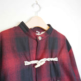 MASTER&CO(マスターアンドコー) OMBRE CHECK JACKET(RED)