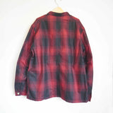 MASTER&CO(マスターアンドコー) OMBRE CHECK JACKET(RED)