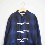 MASTER&CO(マスターアンドコー) OMBRE CHECK JACKET(BLUE)