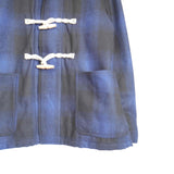 MASTER&CO(マスターアンドコー) OMBRE CHECK JACKET(BLUE)