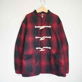 MASTER&CO(マスターアンドコー) OMBRE CHECK JACKET(RED)