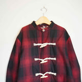 MASTER&CO(マスターアンドコー) OMBRE CHECK JACKET(RED)