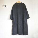 prit(プリット) 	スタンドカラービッグシャツワンピース(P80427)