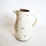 坂本工窯 ピッチャー7寸(櫛白)