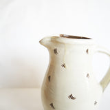 坂本工窯 ピッチャー7寸(櫛白)