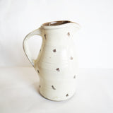 坂本工窯 ピッチャー7寸(櫛白)