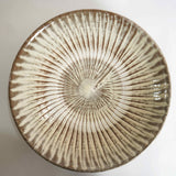 坂本工窯 8寸皿(刷毛目 白 創)