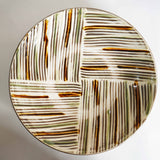 坂本工窯 8寸皿(三彩 創)