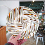 坂本工窯 7寸皿(三彩 創)