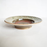 坂本工窯 6寸リム皿(飛び鉋 創)