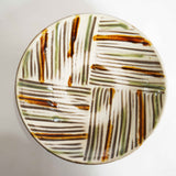 坂本工窯 5寸皿(三彩)