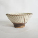 坂本工窯 3.5寸飯碗(刷毛目 白 創)