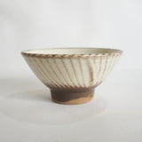 坂本工窯 4寸飯碗(刷毛目 白 創)