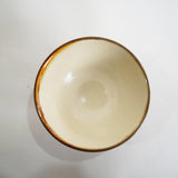 坂本工窯 4寸飯碗(飛び鉋 飴 創)