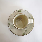 坂本工窯 カップ&ソーサー(櫛描き B)