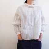 Gauze#(ガーゼ) ダブルフリル スカラップカラー ブラウス(G988)