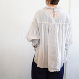 Gauze#(ガーゼ) ダブルフリル スカラップカラー ブラウス(G988)