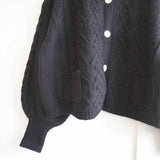 LABORATORY(ラボレイトリー) ボリュームスリーブ カーディガン(LA340)