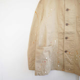 MASTER&CO(マスターアンドコー) チノカバーオール ペイント(mc1068p)ベージュ