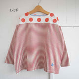 快晴堂(かいせいどう)  HAYATE ボーダー+水玉Tシャツ (41c-14)