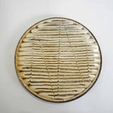 小代焼ふもと窯 6寸平皿(A)