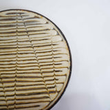 小代焼ふもと窯 6寸平皿(A)