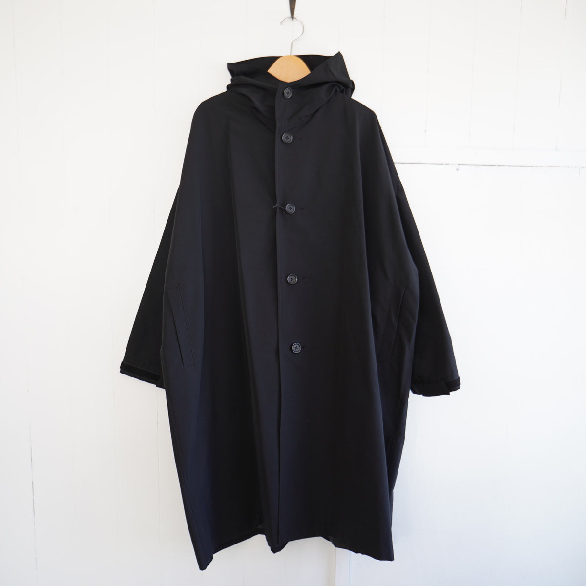 トラヴァイユ マニュアル ライトグログランビッグパーカ S 黒 USED コート 2024.2.8.54_1200x1200.jpg?v=