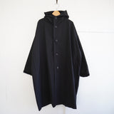 TRAVAIL MANUEL(トラバイユマニュアル)  ライトグログラン ビッグパーカー(TM4003) BLACK
