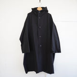TRAVAIL MANUEL(トラバイユマニュアル)  ライトグログラン ビッグパーカー(TM4003) BLACK