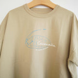 快晴堂(かいせいどう)  半袖GIRL'S Tシャツ (41c-117) 『軽快なカラベルに乗って』