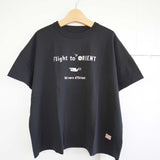 快晴堂(かいせいどう)  半袖GIRL'S Tシャツ (41c-120) 『オリエントへの飛行』