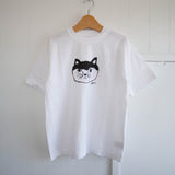 grin(グリン) エーゲ海 シロクロ猫Tシャツ(8242c-022)