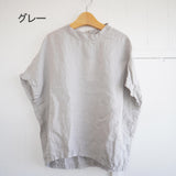 prit(プリット)  フレンチリネン ショートスリーブワイドプルオーバー(P82417)