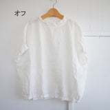 prit(プリット)  フレンチリネン ショートスリーブワイドプルオーバー(P82417)