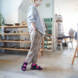 TRAVAIL MANUEL(トラバイユマニュアル)  レトロチェック NEWポーラパンツ(5033)
