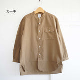 STANDARD SHIRT(スタンダードシャツ) BAND COLLAR SHIRT