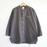 STANDARD SHIRT(スタンダードシャツ) BAND COLLAR SHIRT