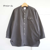 STANDARD SHIRT(スタンダードシャツ) BAND COLLAR SHIRT
