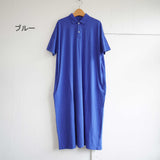 NATURAL LAUNDRY(ナチュラルランドリー) カノコ ポロワンピース (7242C-011)