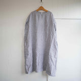 prit(プリット)  フレンチリネン スリーブレス ビッグワンピース(P82446)